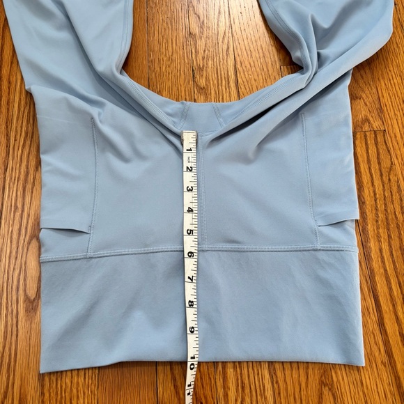 ATHLETA legging salutation stash flare leg baby blue high rise pull on yoga pant - Picture 12 of 16